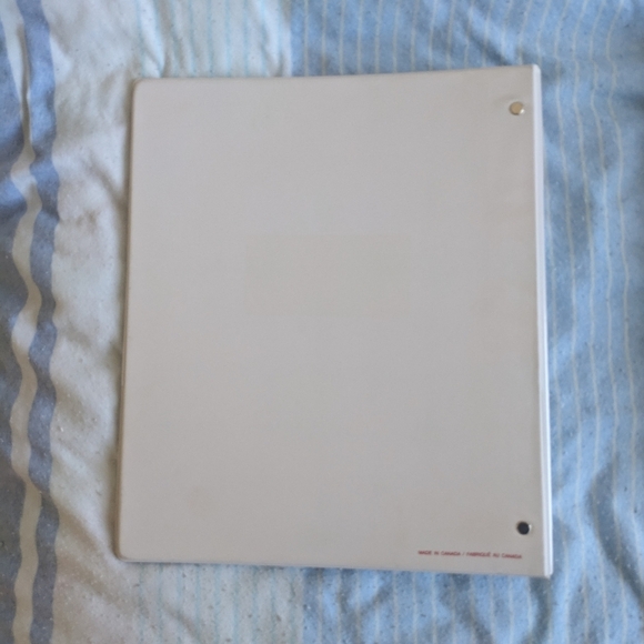 2-Pack White  Binders - Picture 3 of 5